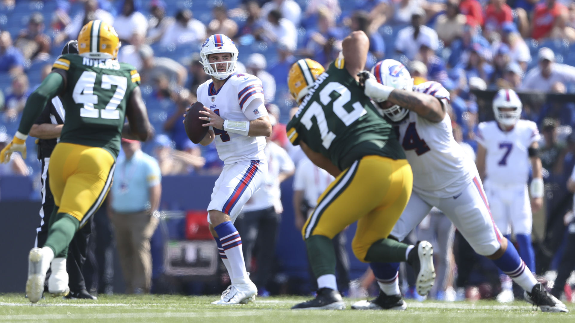 Packers Bills Football